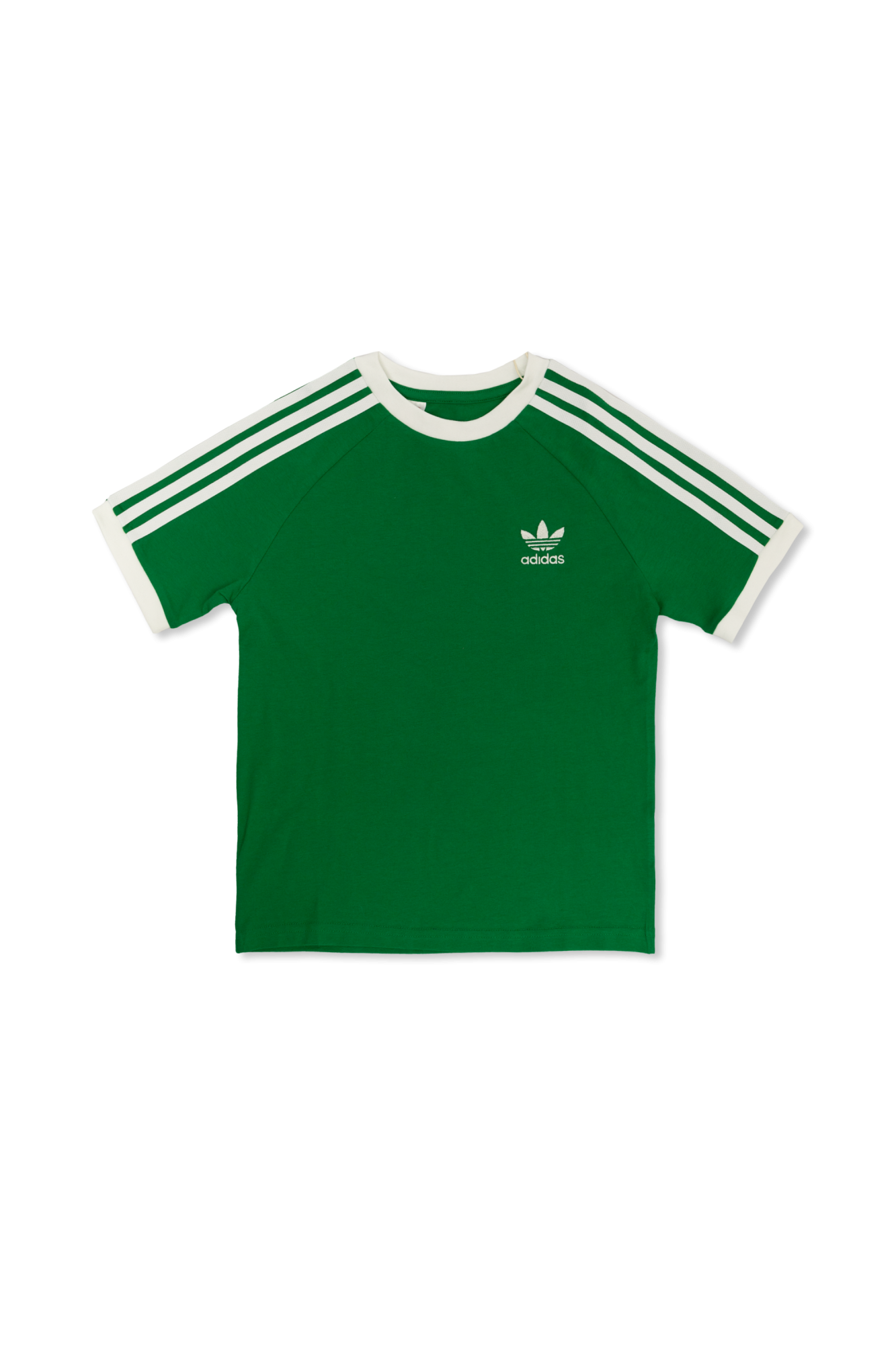 SchaferandweinerShops Canada adidas Originals Three Second Swim Briefs Green T shirt with logo ADIDAS Kids